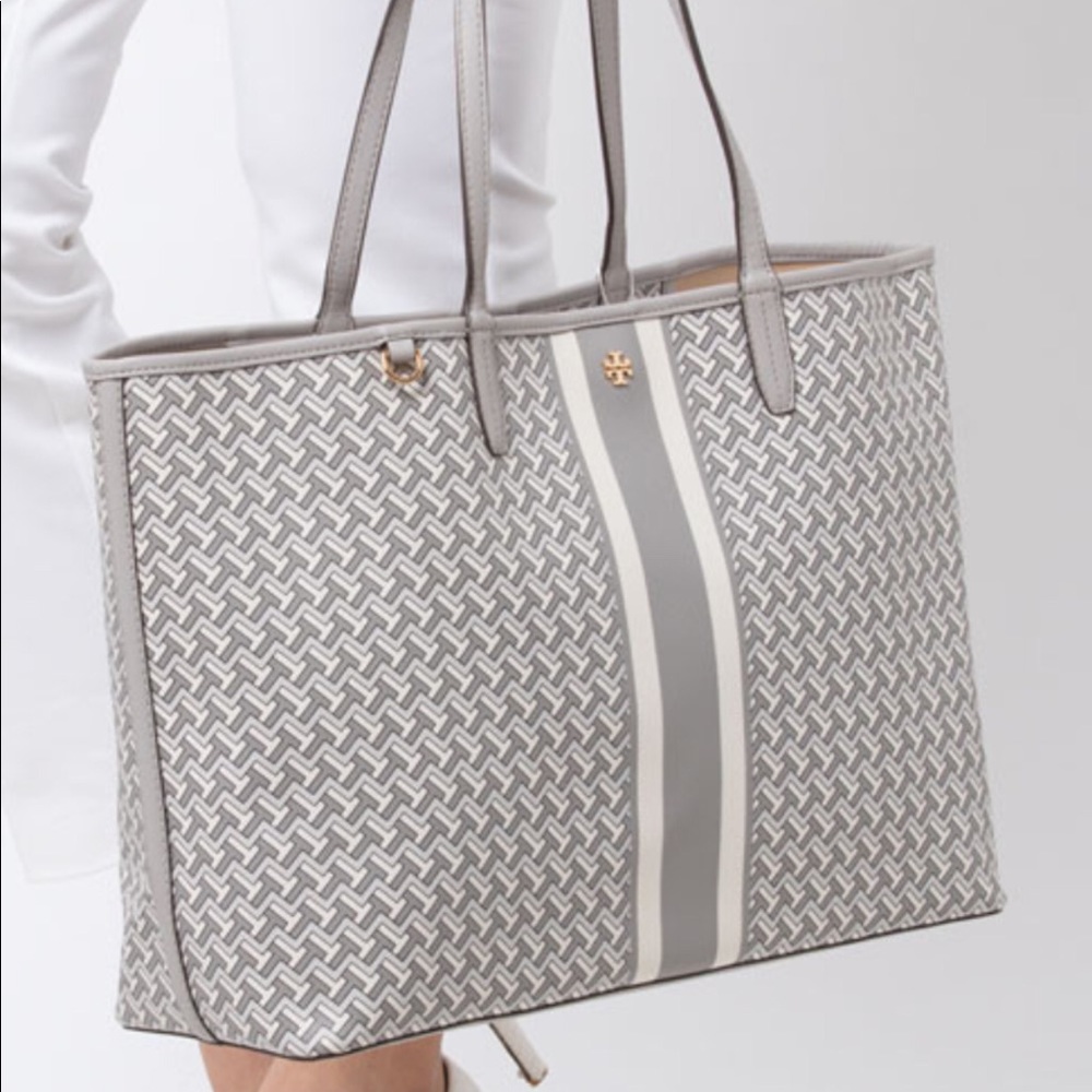 Tory Burch T Zag Large Tote bag NWT
